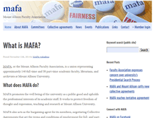 Tablet Screenshot of mafa.ca