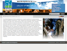 Tablet Screenshot of mafa.com.pl